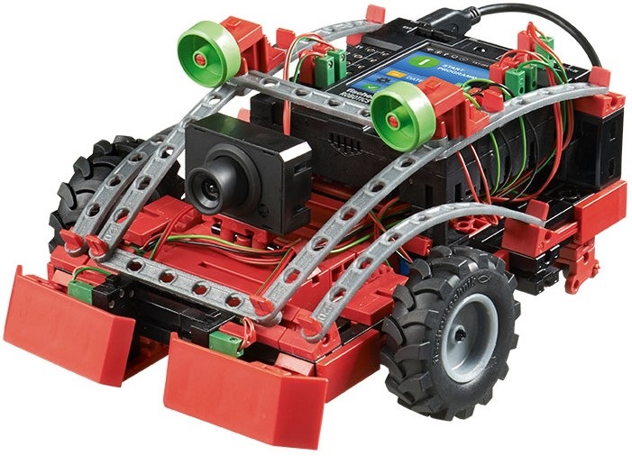 Aufgebauter Roboter - FT Discovery-Set