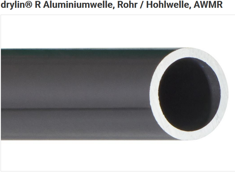 drylin® R Aluminiumwelle