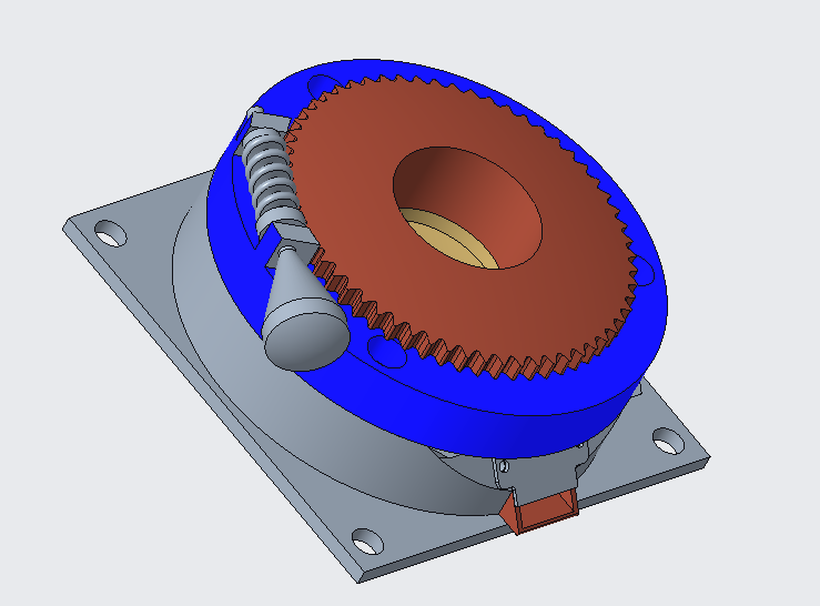 CAD-Konzept Mahlmodul