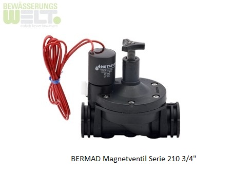 BERMAD Magnetventil Serie 210 3/4"