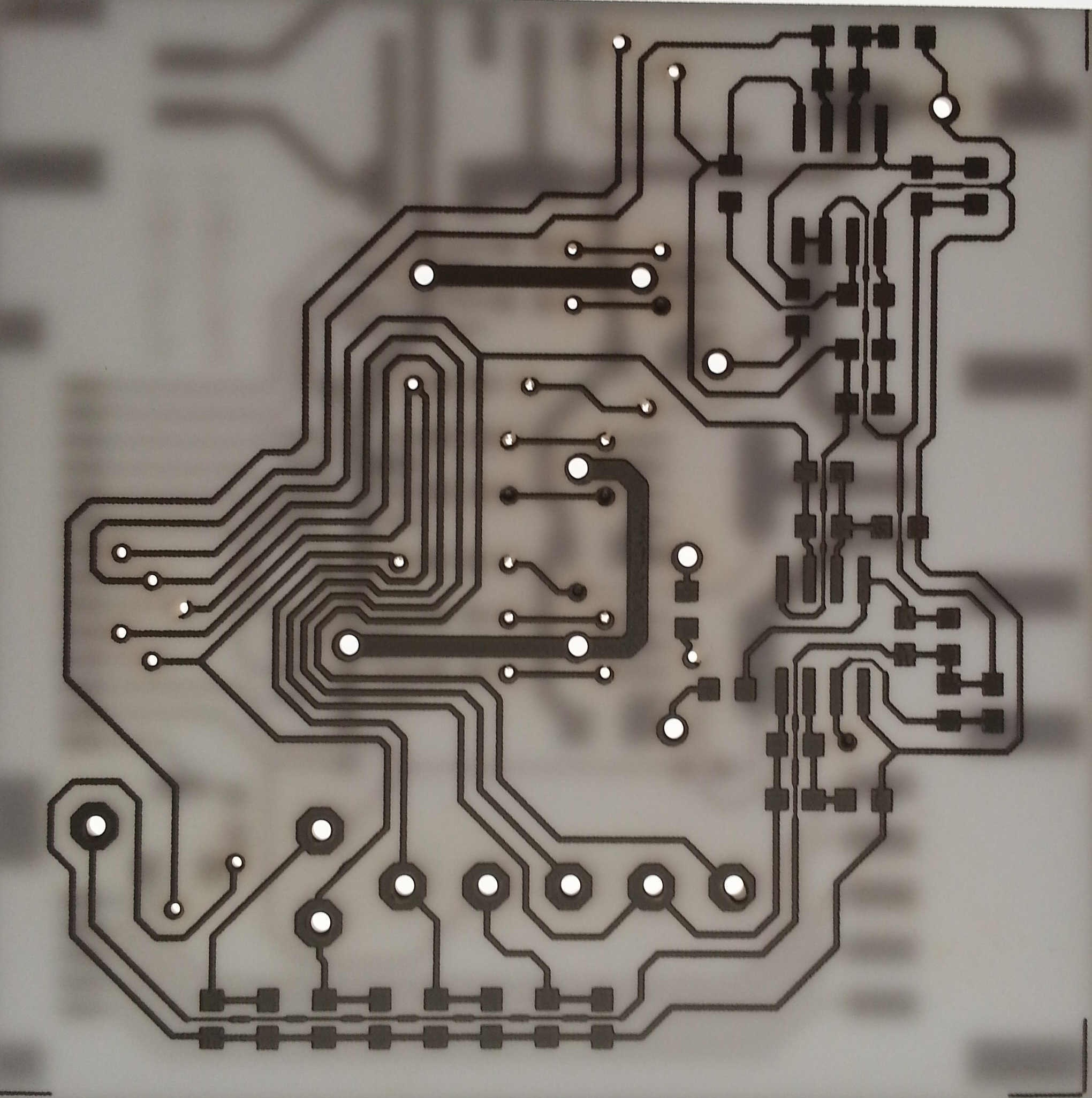 fertige Platine